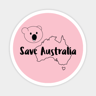 Save Australia 2 Magnet